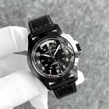 【希少モデル / 付属完備】ハミルトン カーキ フィールド キング オート ブラックPVD 40mm H64465733（H644650） | 231009