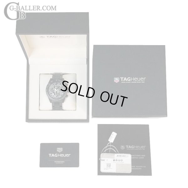 画像8: 【付属完備/極美品】TAG HEUER タグホイヤー カレラ ホイヤー01 セラミック スケルトン ブラック クロノグラフ CAR2A91.BH0742 45mm /  221112