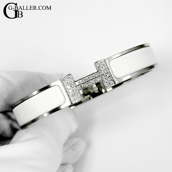 クリックHHのH部分にダイヤが留められたモデルです。