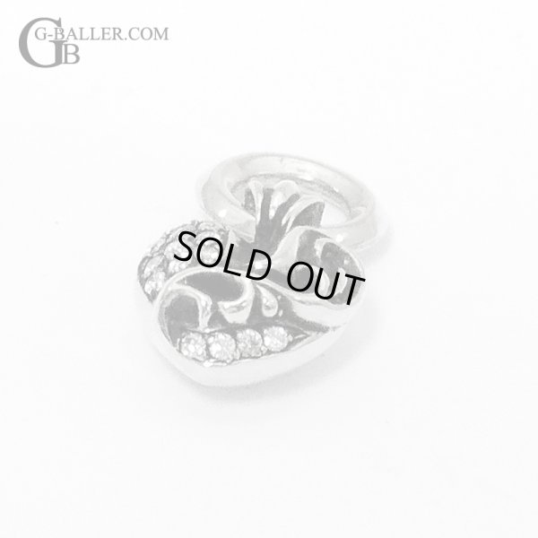 画像7: 【極美品 / レザーポーチ付】CHROME HEARTS クロムハーツ ハートチャーム パヴェダイヤモンド | 241021