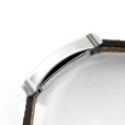 画像5: Hermes H Wath HH1.210 Pave Diamond White Dial Greige Leather Strap