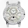 画像1: Harry Winston Ocean Triple Retrograde Chronograph 44mm Baguette Diamond (1)