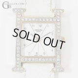 Hウォッチ ダイヤ 金 HH1.201 HERMES