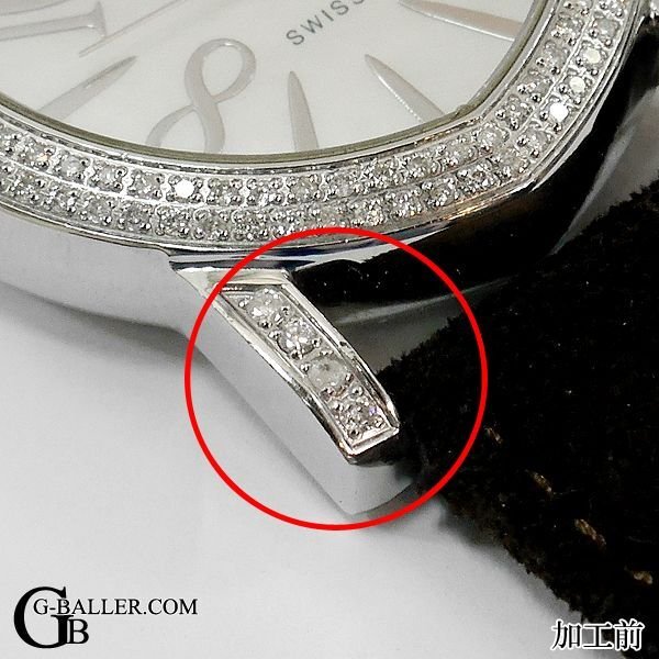 ダイヤモンドの留直しや石取れ修理もお任せ下さい。