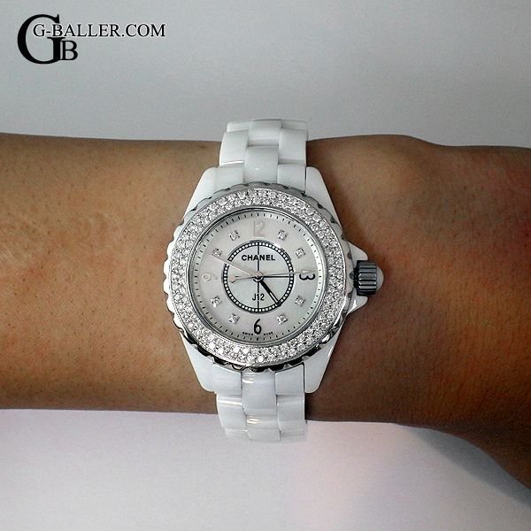 シャネルJ12ダイヤ レディース 33mm