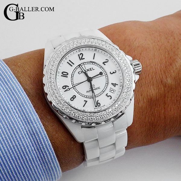 CHANEL J12 ダイヤベゼル H0970