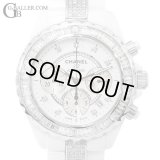 J12クロノ 9P バゲットダイヤベゼル フルダイヤ CHANEL H2009