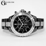 J12クロノ バゲットダイヤベゼル フルダイヤ CHANEL H0940