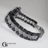 シャネル J12 41mm 用 ベルト フルダイヤ