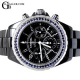 CHANEL J12クロノ ブルーサファイアベゼル