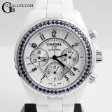 CHANEL J12クロノ ブルーサファイアベゼル