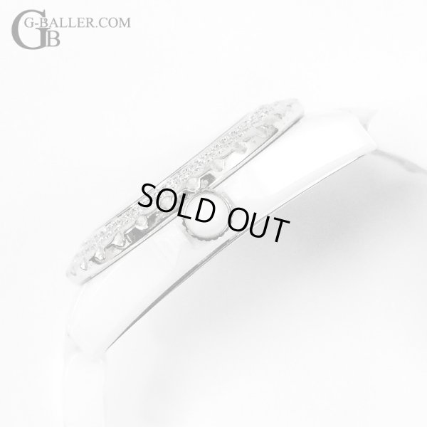 画像4: 【新品 / 付属完備】CHANEL シャネル J12 33mm ベゼルダイヤ サークルダイヤ レディース 白 ホワイトセラミック