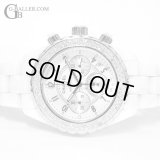 CHANEL シャネル J12 ダイヤベゼル クロノグラフ 41mm 白 メンズ
