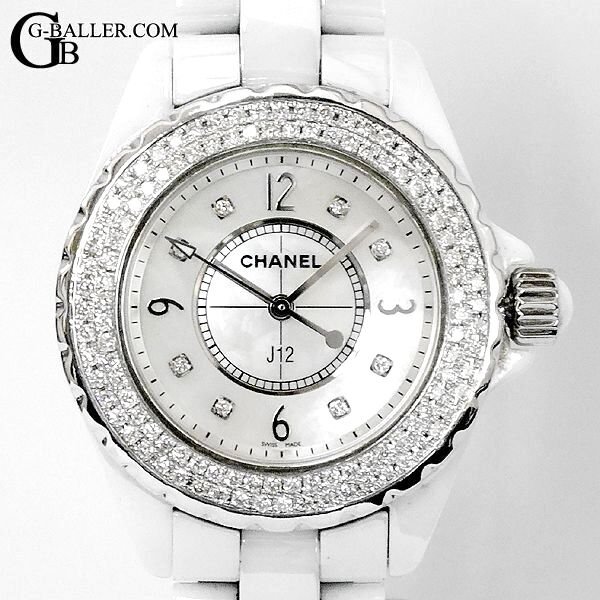 J12 H2422 無回転ベゼル アフターダイヤ