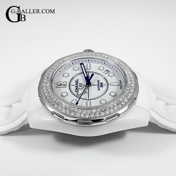 CHANEL J12マリーン ダイヤベゼル