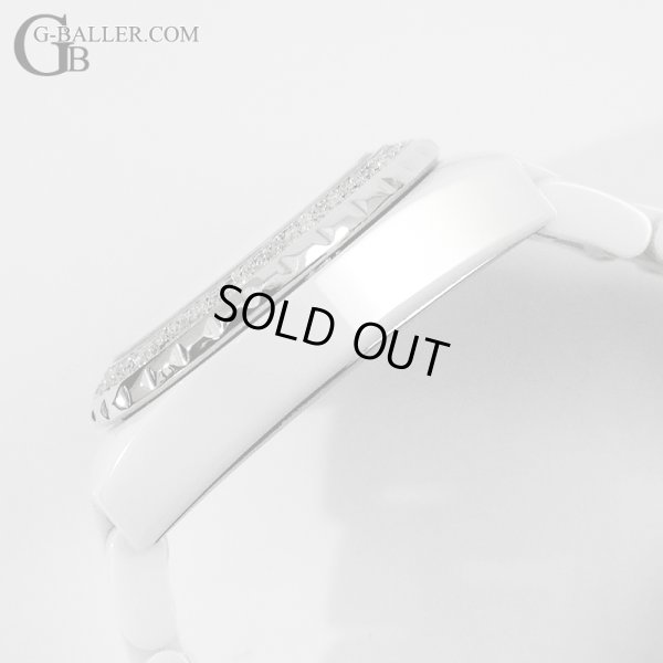 画像5: 【純正BOX付属】CHANEL シャネル J12 9Pダイヤインデックス クロノグラフ ベゼルダイヤ 白 ホワイトセラミック 41mm | 250329