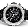 画像2: Chanel J12 Chronograph 41mm Black Ceramic Diamond Bezel (2)