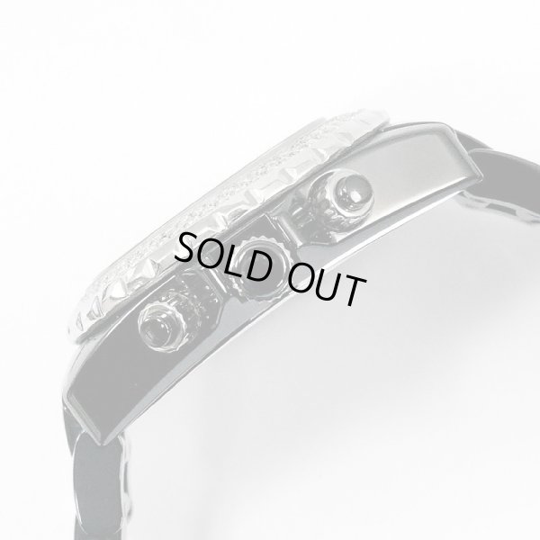 画像3: Chanel J12 Chronograph 41mm Black Ceramic Diamond Bezel