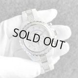 Chanel J12 9PD Chronograph 41mm Baguette Diamond Bezel Bracelet Center Diamond White Ceramic Mens
