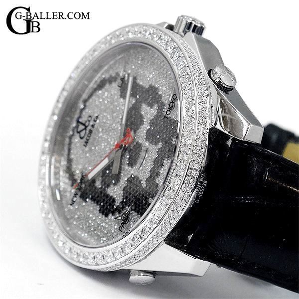 ルシアンぺラフィネスカル仕様の文字盤となります。