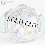 JACOB&CO 5タイムゾーン ワールドマップ ダイヤモンド 47mm ジェイコブ JC123