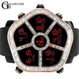ジェイコブゴースト 18KPG バゲットダイヤベゼル JACOB&Co.時計