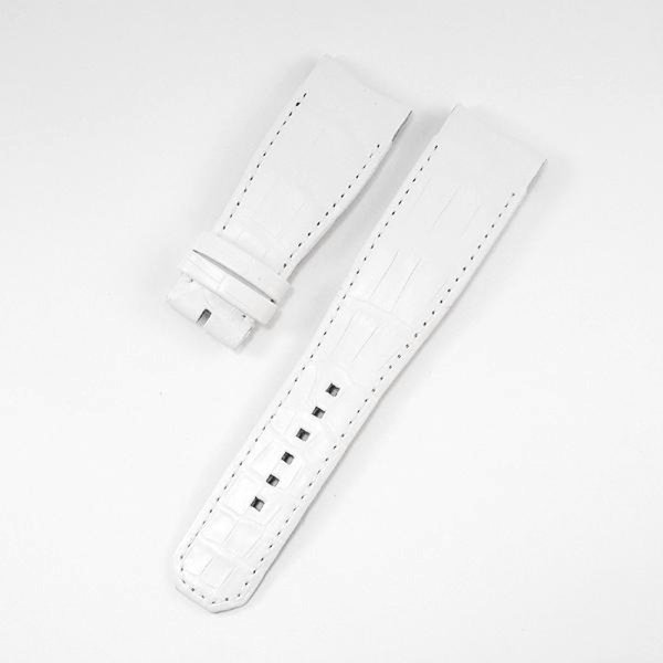 画像2: JACOB&CO Epic X Leather Strap White