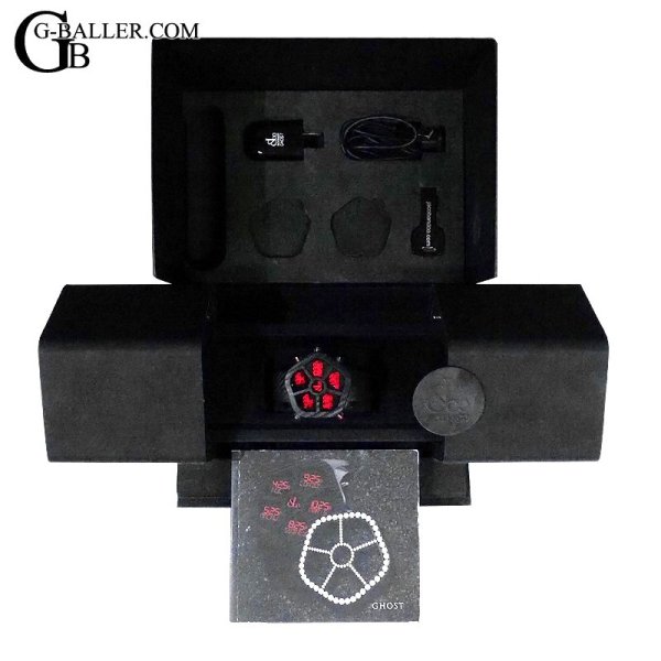 画像8: 【未使用 / 純正BOX / 保証書兼取扱説明書】JACOB&CO ジェイコブ ゴースト ファイブタイムゾーン JC-GST-CBN | 240222