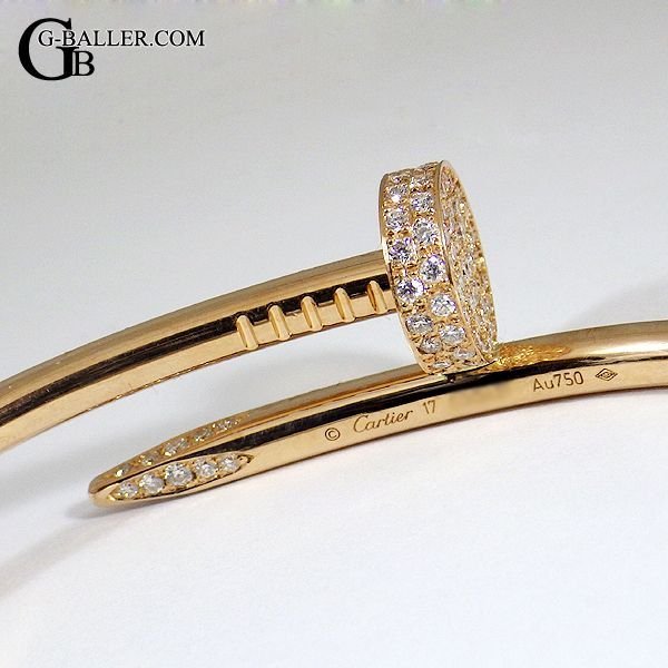 カルティエアフターダイヤ ジュストアンクルブレスレット