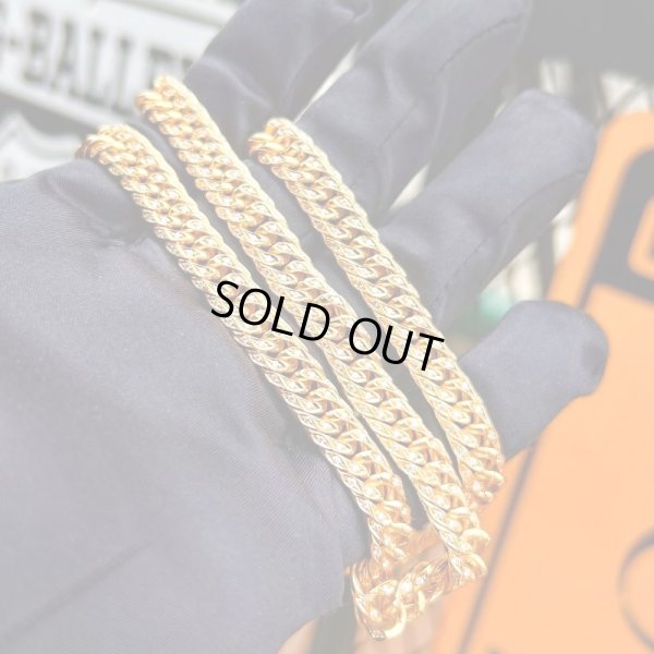 画像8: 【新品】K18 喜平6面ダブル ダイヤモンド ネックレス 100g 50cm G★B刻印