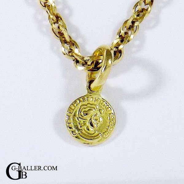 コインチャーム 18金 YG