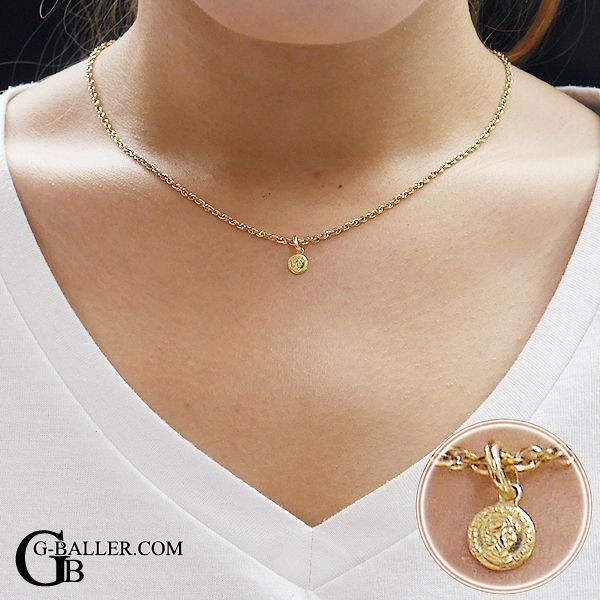 コインチャーム 18金 ペンダント