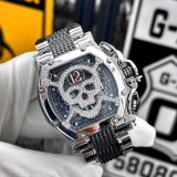 【純正ダイヤ / 希少 / 純正BOX】アクアノウティック KCトノー キングクロノグラフ スケルトン 純正スカルダイヤマスク | 241107