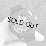 HUBLOT ウブロ キングパワー ウニコ カーボン ブラック ラバーストラップ スケルトンダイヤル