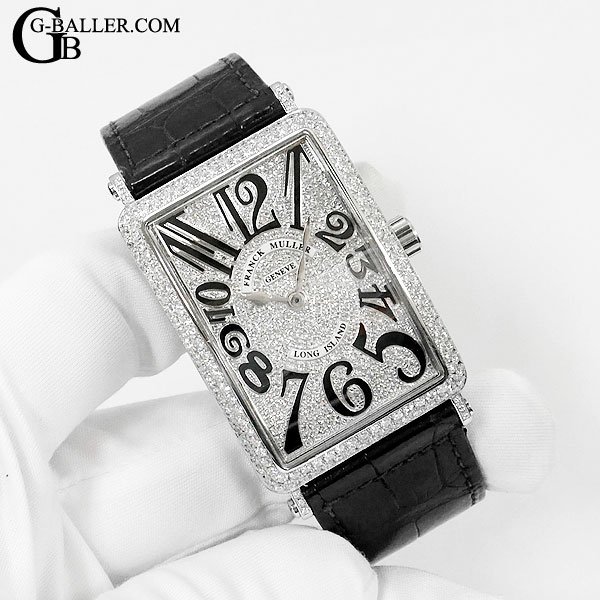 画像3: フランクミュラー ロングアイランド 1200SC パヴェダイヤモンド加工