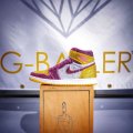 NIKE Air Jordan Swarovski Lakers Color / ナイキ エアジョーダン Hi スワロフスキー レイカーズカラー カスタムスニーカー
