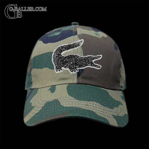 スワロフスキーCAP ラコステ ロゴ
