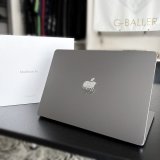 Macbook Appleロゴ リンゴマーク スワロフスキーデコ 
