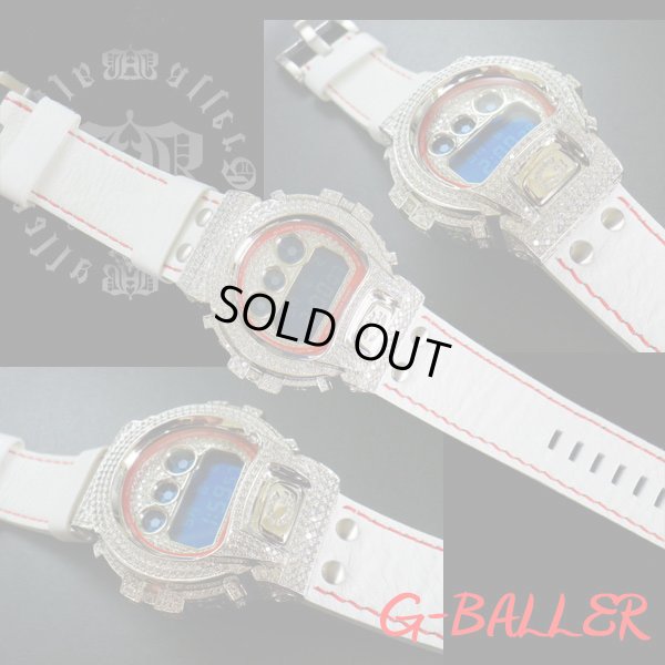 画像3: G-SHOCK レザー　カスタム　コンプリート　(ホワイト）G-SHOCK革ベルト