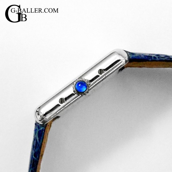 画像4: CARTIER カルティエ マストタンク 6057002 ブルーインデックス ホワイトローマン SM シルバー  | 250801