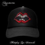 MATTYBOY LIPS ロゴスワロキャップ 赤