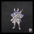 G-BALLER ART | 侍（漢字） Rhinestone Art