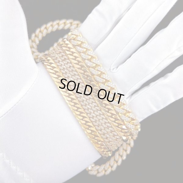 画像8: 10K マイアミキューバンチェーン ダイヤモンド ネックレス 5.63ct 幅5mm 56cm