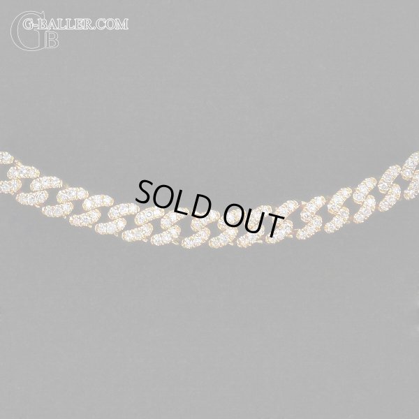 画像3: 10K マイアミキューバンチェーン ダイヤモンド ネックレス 5.63ct 幅5mm 56cm