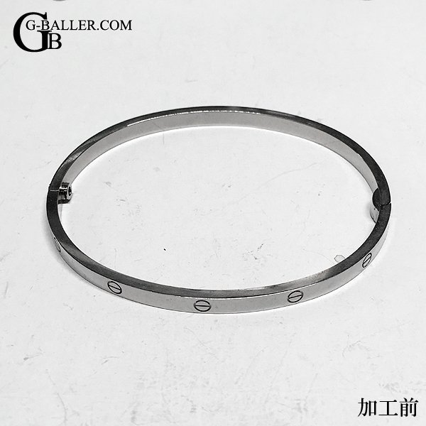 CARTIERラブブレスSM アフターダイヤ