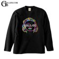 Neon Marilyn Monroe Swarovski LongTShirt / ネオン マリリン モンロー スワロTシャツ