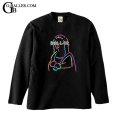Neon Mona Lisa Swarovski LongTShirt / ネオン モナリザ スワロシャツ ロングスリーブ