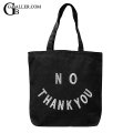 スマイル NO THANK YOU スワロ トートバッグ