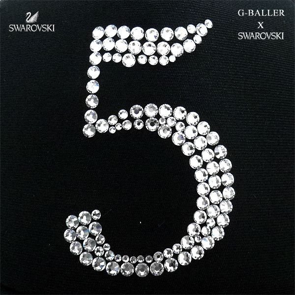 数字5 キャップ