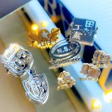【1個から製作可能】フルオーダー オリジナル ピンバッジ ピンズ 社章 オーダーメイド ピンバッチ OEM製作